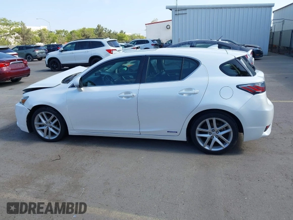 2016 Lexus CT 200h z VIN JTHKD5BH2G2274942, wystawiony jako IAAI lot #42281358 z przebiegiem 68 167 mil mil oraz . Historia ofert i sprzedaży dostępna na DreamBid. Obrazek 14.