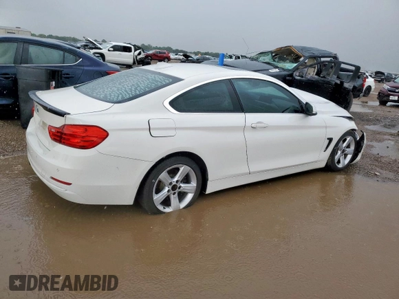 2014 BMW 4 Series 428i with VIN WBA3N3C54EF712164, listed as a Copart auction lot 64086545 with Not provided miles and Clean title. Bid and sale history available at DreamBid. Image 3.