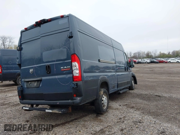 2019 Ram ProMaster Cargo with VIN 3C6URVJG9KE564263, listed as a IAAI auction lot 41929605 with Not Provided miles and . Bid and sale history available at carsss.com. Image 4.
