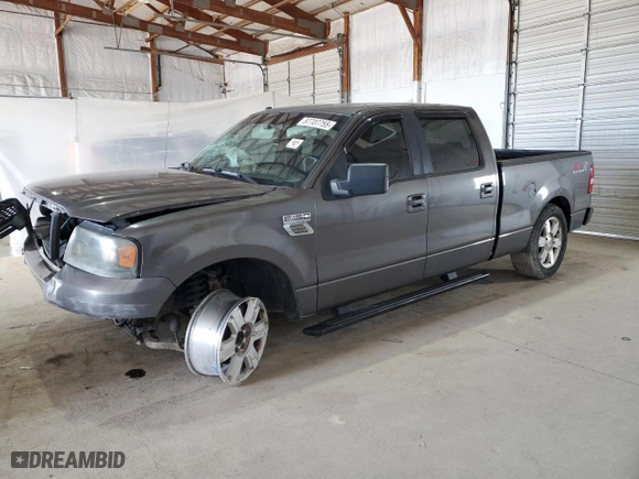 2007 Ford F-150 XLT with VIN 1FTPW12V97KC44322, listed as a Copart auction lot 87707755 with 224,286 mi miles and Non Repairable. Bid and sale history available at carsss.com. Image 1.