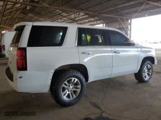 2017 Chevrolet Tahoe Commercial with VIN 1GNSKFEC5HR215476, listed as a Copart auction lot 48627875 with 217,973 mi miles and Clean Title. Bid and sale history available at carsss.com. Image 3.