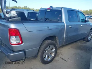 2019 Ram 1500 Big Horn with VIN 1C6RREFG9KN813705, listed as a IAAI auction lot 40697745 with 76,411 mi miles and . Bid and sale history available at DreamBid. Image 4.