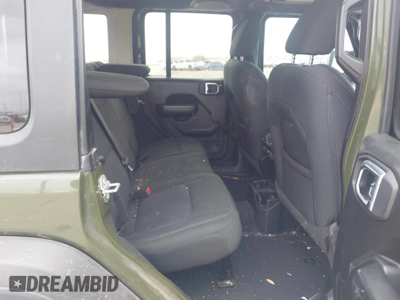 2021 Jeep Wrangler Unlimited Willys с VIN 1C4HJXDN3MW701553, выставлен на аукционе IAAI как лот 41707600 с пробегом 70 523 миль миль и . История ставок и продаж доступна на DreamBid. Изображение 8.
