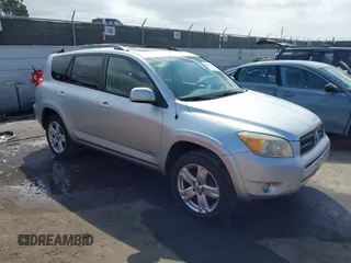 2006 Toyota RAV4 Sport with VIN JTMZK32VX65000076, listed as a IAAI auction lot 41904226 with 216,262 mi miles. Bid and sale history available at carsss.com. Image 1.