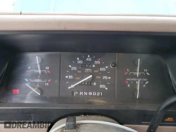 1992 Ford Ranger Splash with VIN 1FTCR10X1NTA36243, listed as a Copart auction lot 80685654 with 8,162 mi miles and Clean Title. Bid and sale history available at DreamBid. Image 9.