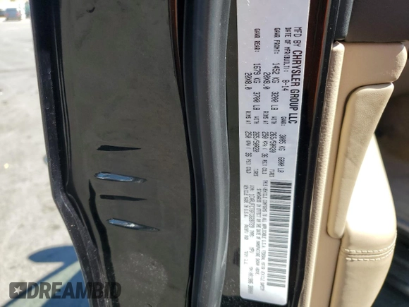 2015 Jeep Grand Cherokee Overland with VIN 1C4RJFCT6FC628729, listed as a Copart auction lot 50192705 with 106,102 mi miles and Salvage Title. Bid and sale history available at carsss.com. Image 13.