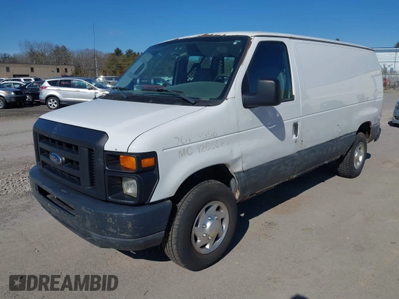 2008 Ford Econoline Cargo Commercial with VIN 1FTNE24W58DA33999, listed as a IAAI auction lot 41738201 with 220,021 mi miles and . Bid and sale history available at carsss.com. Image 2.