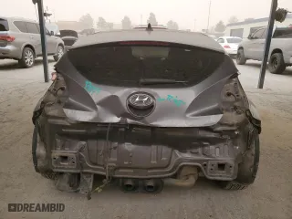 2015 Hyundai Veloster with VIN KMHTC6AD1FU245234, listed as a Copart auction lot 48057145 with 79,570 mi miles and Salvage Title. Bid and sale history available at carsss.com. Image 6.