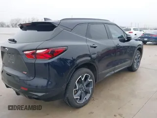 2020 Chevrolet Blazer RS with VIN 3GNKBERS5LS546592, listed as a IAAI auction lot 41365422 with 99,943 mi miles and . Bid and sale history available at DreamBid. Image 4.