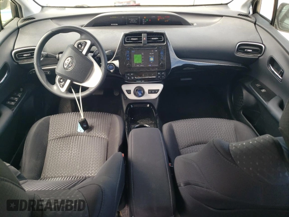 2017 Toyota Prius Plus with VIN JTDKARFP1H3005684, listed as a Copart auction lot 55141105 with 36,379 mi miles and Salvage Title. Bid and sale history available at DreamBid. Image 8.