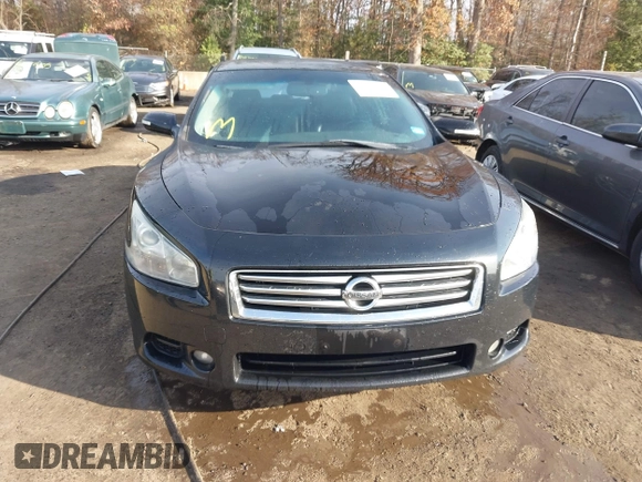 2014 Nissan Maxima S with VIN 1N4AA5APXEC487441, listed as a IAAI auction lot 40865155 with 153,495 mi miles and . Bid and sale history available at DreamBid. Image 11.