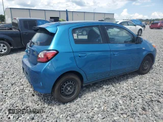 2022 Mitsubishi Mirage ES with VIN ML32AUHJ6NH001093, listed as a Copart auction lot 60275145 with 51,061 mi miles and Salvage title. Bid and sale history available at DreamBid. Image 3.