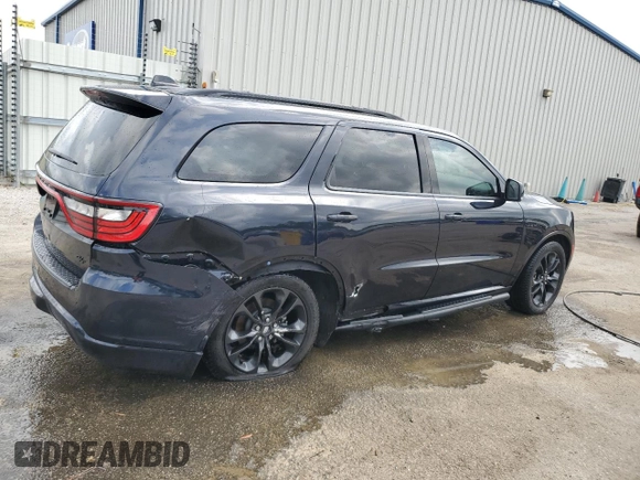 2023 Dodge Durango R/T Plus with VIN 1C4SDJCT6PC695571, listed as a Copart auction lot 54129245 with 12,119 mi miles and Salvage title. Bid and sale history available at DreamBid. Image 3.