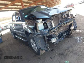 2015 Toyota Tacoma PreRunner with VIN 3TMKU4HN0FM046941, listed as a IAAI auction lot 42533553 with 123,115 mi miles and . Bid and sale history available at DreamBid. Image 1.