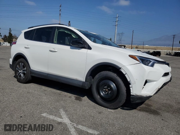 2017 Toyota RAV4 LE with VIN JTMZFREV1HJ104274, listed as a Copart auction lot 55679985 with 105,660 mi miles and Salvage Title. Bid and sale history available at DreamBid. Image 4.