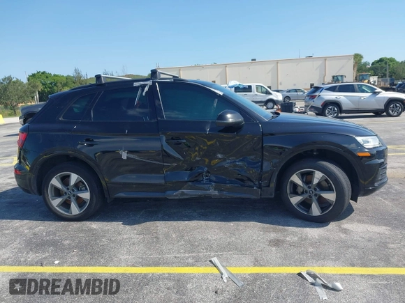 2020 Audi Q5 Premium with VIN WA1ANAFY2L2085872, listed as a IAAI auction lot 42354349 with 67,682 mi miles and . Bid and sale history available at DreamBid. Image 13.