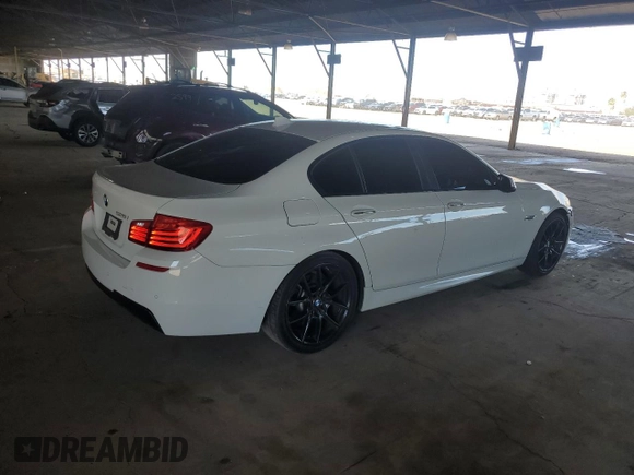 2014 BMW 5 Series 528i with VIN WBA5A5C5XED505208, listed as a Copart auction lot 54555285 with 151,145 mi miles and Clean Title. Bid and sale history available at DreamBid. Image 3.