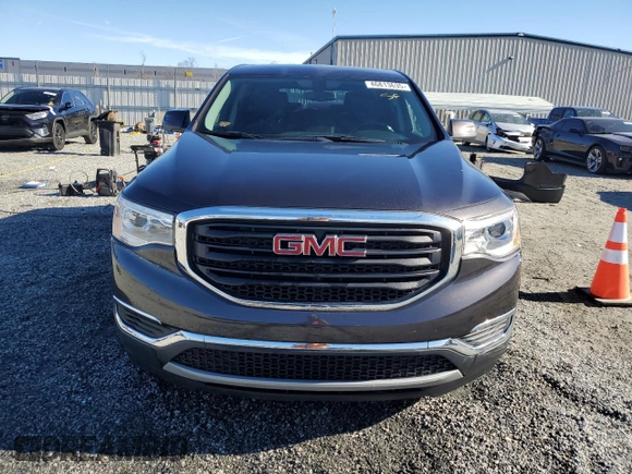 2019 GMC Acadia SLE with VIN 1GKKNKLA3KZ107556, listed as a Copart auction lot 46813635 with 92,001 mi miles and Salvage Title. Bid and sale history available at carsss.com. Image 5.