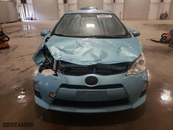 2014 Toyota Prius c One with VIN JTDKDTB30E1071349, listed as a Copart auction lot 50806015 with 86,337 mi miles and Salvage Title. Bid and sale history available at carsss.com. Image 5.