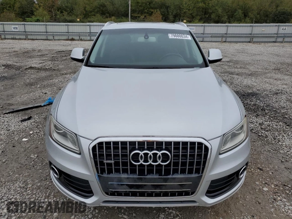 2013 Audi Q5 Premium with VIN WA1CFAFP3DA011025, listed as a Copart auction lot 79880034 with 158,886 mi miles and Salvage Title. Bid and sale history available at carsss.com. Image 5.