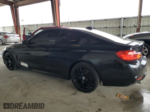 2017 BMW 4 Series 440i with VIN WBA4P1C52HK522510, listed as a Copart auction lot 76558174 with 76,685 mi miles and Salvage Title. Bid and sale history available at carsss.com. Image 2.