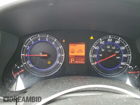 2008 Infiniti EX Journey with VIN JNKAJ09F98M356832, listed as a Copart auction lot 49654795 with 171,367 mi miles and Salvage title. Bid and sale history available at DreamBid. Image 9.