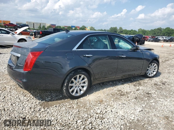 2014 Cadillac CTS AWD with VIN 1G6AW5SX9E0133215, listed as a Copart auction lot 61052055 with 179,614 mi miles and Salvage title. Bid and sale history available at DreamBid. Image 3.