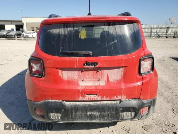 2018 Jeep Renegade Latitude with VIN ZACCJABB3JPG73892, listed as a Copart auction lot 48570715 with 89,097 mi miles and Clean Title. Bid and sale history available at DreamBid. Image 6.