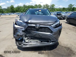 2023 Toyota RAV4 XLE with VIN 2T3P1RFV0PC331350, listed as a Copart auction lot 61234355 with 27,962 mi miles and Salvage title. Bid and sale history available at DreamBid. Image 5.