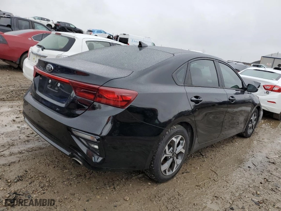 2021 Kia Forte LXS with VIN 3KPF24AD9ME360801, listed as a Copart auction lot 81386924 with 74,627 mi miles and Salvage Title. Bid and sale history available at carsss.com. Image 3.