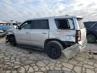 2020 Chevrolet Tahoe Commercial with VIN 1GNSKDEC5LR229018, listed as a Copart auction lot 84378174 with 0 mi miles and Clean Title. Bid and sale history available at carsss.com. Image 2.
