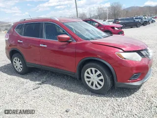 2016 Nissan Rogue SV with VIN KNMAT2MV8GP602286, listed as a IAAI auction lot 41867711 with 130,990 mi miles. Bid and sale history available at carsss.com. Image 1.