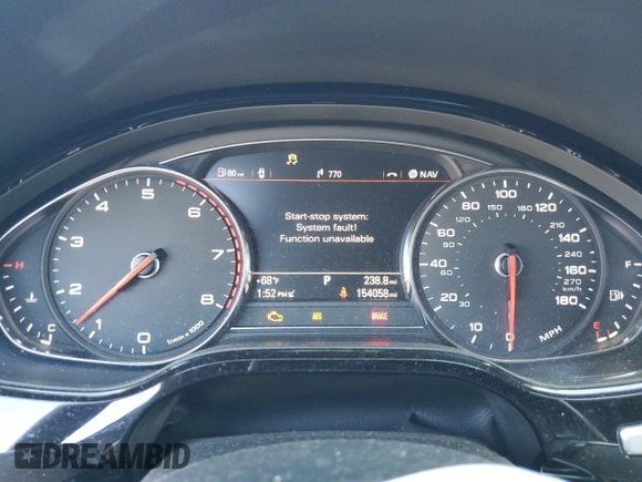 2013 Audi A8 4.0L with VIN WAUR2AFD4DN010442, listed as a Copart auction lot 47220315 with 154,058 mi miles and Clean title. Bid and sale history available at DreamBid. Image 9.