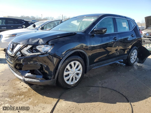 2017 Nissan Rogue S with VIN JN8AT2MTXHW149900, listed as a Copart auction lot 42254495 with 70,338 mi miles and Non Repairable. Bid and sale history available at carsss.com. Image 1.