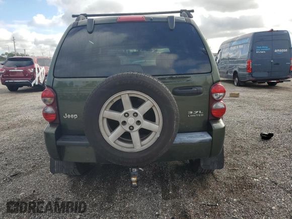 2007 Jeep Liberty Limited with VIN 1J4GK58KX7W594710, listed as a Copart auction lot 76074463 with 121,903 mi miles and Salvage title. Bid and sale history available at DreamBid. Image 6.