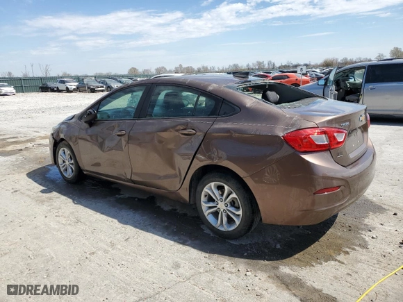 2019 Chevrolet Cruze LS with VIN 1G1BC5SM7K7114173, listed as a Copart auction lot 50330425 with 74,238 mi miles and Salvage Title. Bid and sale history available at carsss.com. Image 2.
