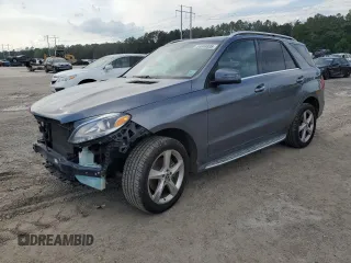 2018 Mercedes-Benz GLE 350 with VIN 4JGDA5JB5JB112502, listed as a Copart auction lot 54944895 with 68,439 mi miles and Salvage title. Bid and sale history available at DreamBid. Image 1.