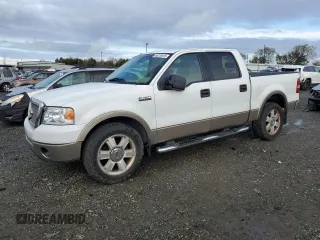 2006 Ford F-150 XLT with VIN 1FTPW12566KC46642, listed as a Copart auction lot 48219515 with 146,557 mi miles and Salvage Title. Bid and sale history available at carsss.com. Image 1.