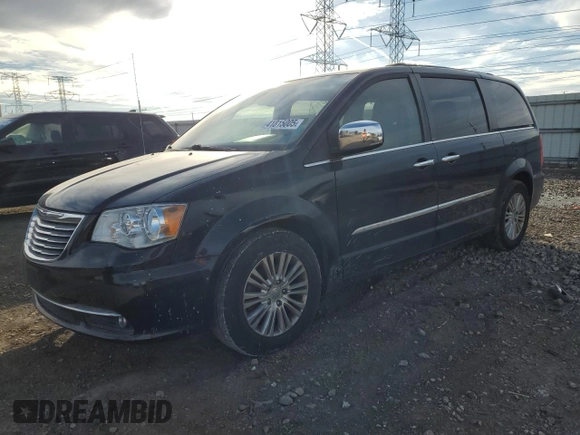 2012 Chrysler Town & Country Touring-L with VIN 2C4RC1CG2CR414002, listed as a Copart auction lot 41815005 with 137,662 mi miles and Salvage Title. Bid and sale history available at carsss.com. Image 1.