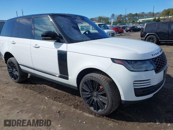 2019 Land Rover Range Rover HSE with VIN SALGS2SV2KA557849, listed as a IAAI auction lot 41834988 with 93,678 mi miles and . Bid and sale history available at DreamBid. Image 1.