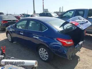 2017 Nissan Sentra S with VIN 3N1AB7AP8HY370510, listed as a IAAI auction lot 42135652 with 86,880 mi miles. Bid and sale history available at carsss.com. Image 3.