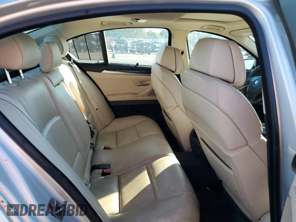 2012 BMW 5 Series 550i with VIN WBAFR9C57CDV58269, listed as a Copart auction lot 80059134 with 225,200 mi miles and Clean Title. Bid and sale history available at carsss.com. Image 10.