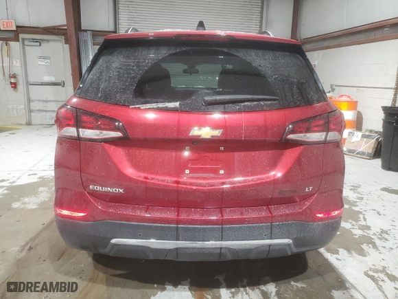 2023 Chevrolet Equinox LT with VIN 3GNAXUEG2PS203821, listed as a Copart auction lot 41343265 with 20,794 mi miles and Non Repairable. Bid and sale history available at carsss.com. Image 6.