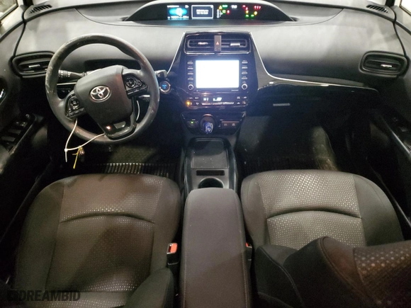 2022 Toyota Prius LE with VIN JTDL9MFU2N3034077, listed as a Copart auction lot 43617355 with 14,253 mi miles and Salvage Title. Bid and sale history available at carsss.com. Image 8.