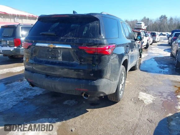 2023 Chevrolet Traverse LT Leather with VIN 1GNEVHKW7PJ260835, listed as a IAAI auction lot 41620347 with 18,488 mi miles. Bid and sale history available at carsss.com. Image 4.