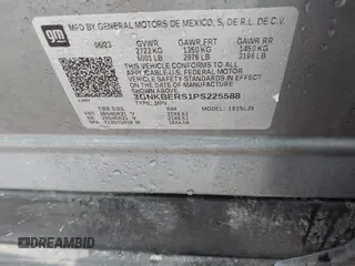 2023 Chevrolet Blazer RS с VIN 3GNKBERS1PS225588, выставлен на аукционе IAAI как лот 42193796 с пробегом 18 204 миль миль и . История ставок и продаж доступна на DreamBid. Изображение 9.