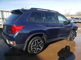2023 Honda Passport Elite with VIN 5FNYF8H09PB038438, listed as a Copart auction lot 42435065 with 8,971 mi miles and Salvage Title. Bid and sale history available at carsss.com. Image 3.