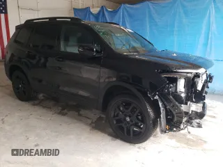 2025 Honda Passport Black Edition z VIN 5FNYF8H80SB002779, wystawiony jako Copart lot #75640054 z przebiegiem 269 mil mil oraz Szkody całkowita. Historia ofert i sprzedaży dostępna na DreamBid. Obrazek 4.
