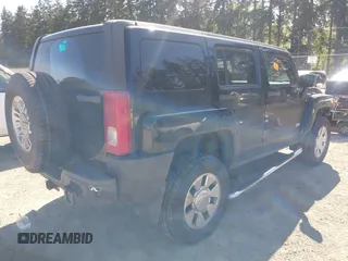 2007 Hummer H3 SUV with VIN 5GTDN13E378169059, listed as a IAAI auction lot 42201940 with 150,487 mi miles. Bid and sale history available at carsss.com. Image 4.