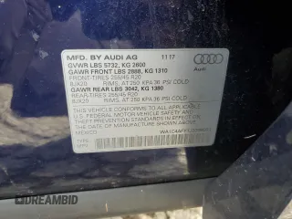 2018 Audi SQ5 Prestige with VIN WA1C4AFY1J2099089, listed as a Copart auction lot 82234144 with 92,549 mi miles and Salvage Title. Bid and sale history available at DreamBid. Image 13.